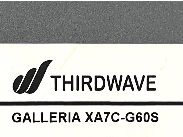 【動作保証】 Thirdwave GALLERIA XA7C-G60S ゲーミングPC Core i7-10700 16GB SSD 512GB GTX 1660 SUPER WIN 11 中古 美品 T8695580_画像9