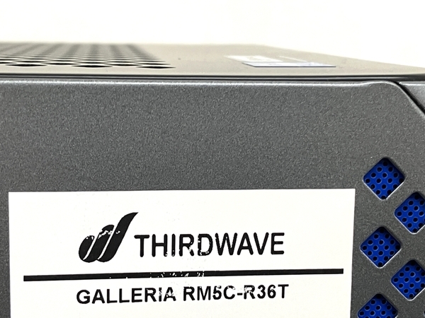 【動作保証】 Thirdwave GALLERIA RM5C-R36T ゲーミングPC Core i5-12400 16GB HDD 1TB SSD 1TB RTX 3060 Ti WIN 11 中古 美品 T8660471の画像9