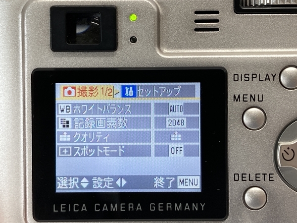 【動作保証】Leica 初代 D-LUX 18 239 コンパクト デジタルカメラ 革ケース 元箱付き 中古 W8783187の画像3