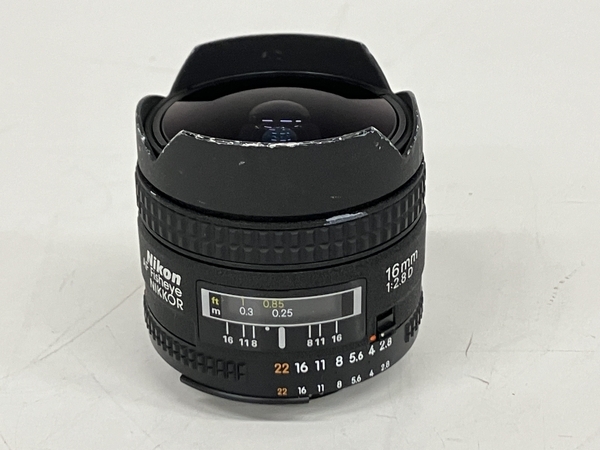 【動作保証】Nikon AF FISHEYE NIKKOR 16mm F2.8 D レンズ 魚眼 カメラ ニコン 中古 S8779199の画像2