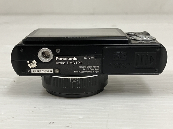 【動作保証】Panasonic パナソニック DMC-LX2 ルミックス 日本語非対応 コンパクト デジタルカメラ デジカメ 中古 O8763033の画像8
