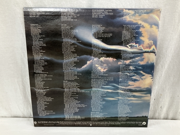 ワーナーブラザーズ P-8524W Deep Purple Stormbringer 嵐の使者 帯 ポスター 付き レコード WARNER 中古 W8726975の画像5