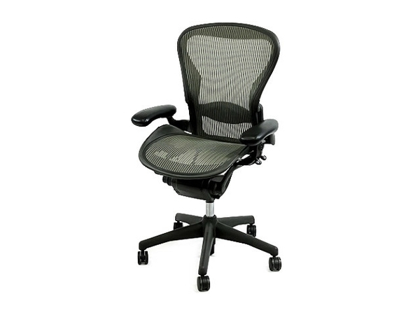 【引取限定】 Herman Miller アーロンチェア AE123AWB デスクチェア ジャンク 直 T8723421の画像1