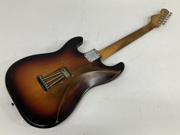 【動作保証】詳細不明 エレキギター レリック 加工 弦楽器 中古 S8692452の画像3