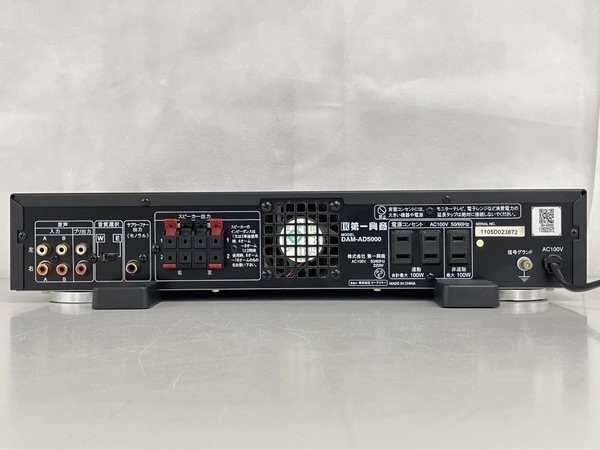 第一興商 DAM-AD5000 DAM アンプ カラオケ機材 音響機材 ジャンク K8785824の画像3