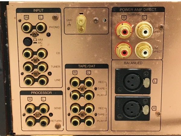 [ pickup limitation ][ operation guarantee ]SANSUI AU-07 Anniversary Model pre-main amplifier landscape electric Sansui used direct Y8782753