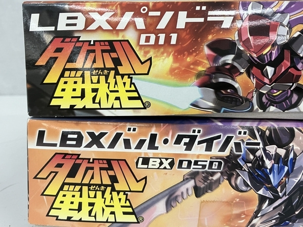 BANDAI 0184472 0167360 ダンボール戦機 LBX 050 011 バル・ダイバー パンドラ 2点セット 未組立 未使用 S8779862の画像9