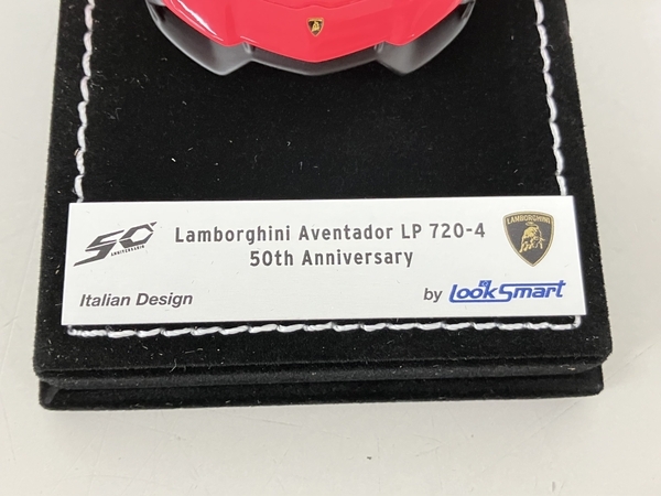 LOOK SMART LS411 Lamborghini Aventador LP 720-4 50th Anniversary ランボルギーニ ミニカー フィギュア 中古 K8740444の画像6