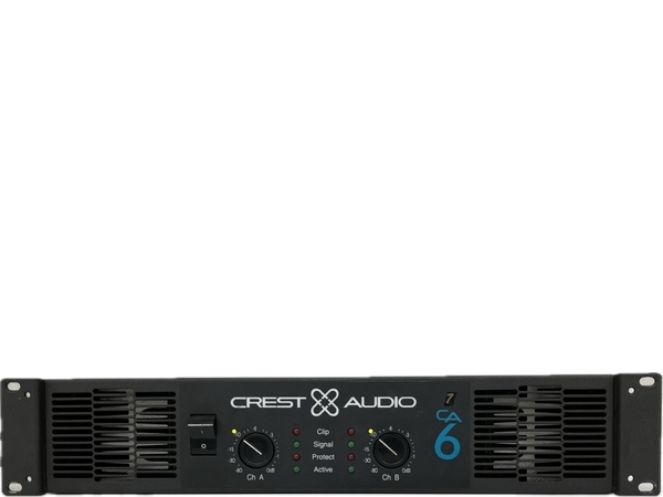 【動作保証】 CrestAudio CA6 クレストオーディオ パワーアンプ 音響機材 PA機材 中古 S8784146_画像1