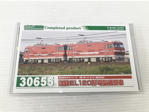 【動作保証】GREENMAX グリーンマックス 30655 名鉄EL120形電気機関車 M+T 中古 良好 O8784260の画像2