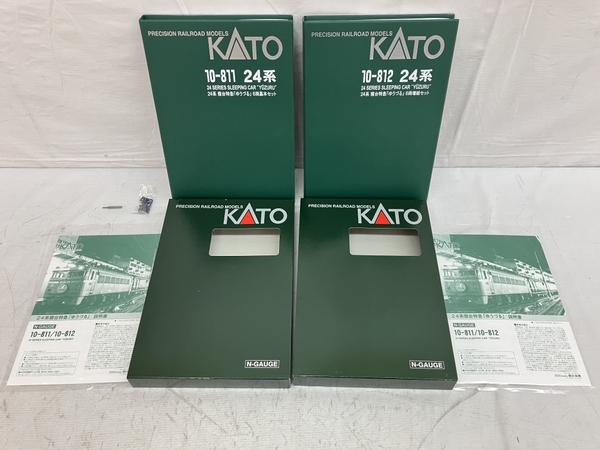 【動作保証】KATO 10-811 10-812 24系 寝台特急 ゆうづる 6両基本+6両増結セット Nゲージ 鉄道模型 中古 良好 C8780671の画像2