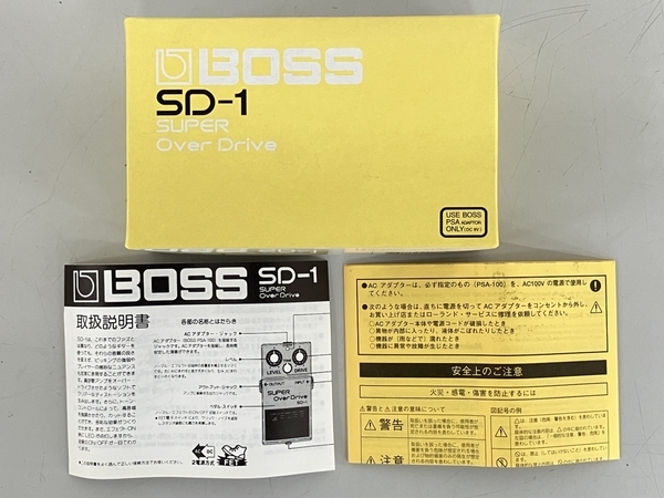 【動作保証】BOSS ボス SD-1 SUPER Over Drive スーパーオーバードライブ エフェクター ギター 音響機材 中古 K8701298の画像2