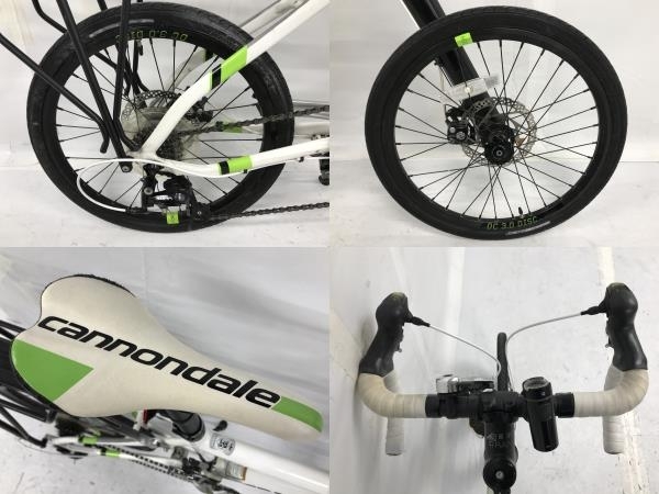 【引取限定】【動作保証】Cannondale HOOLIGAN ROAD SORA 2015年モデル ロードバイク アルミ ミニベロ 9速 フーリガン 中古 直 F8649028の画像2