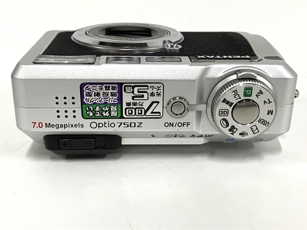 [ гарантия работы ]PENTAX Pentax Optio750Z компактный цифровой фотоаппарат оригинальная коробка есть б/у B8753715