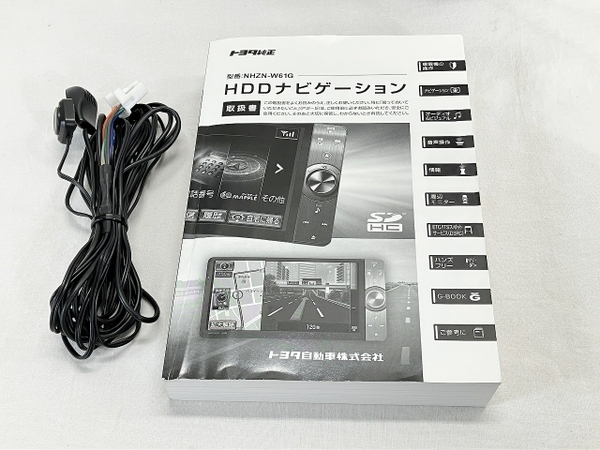 TOYOTA NHZN-W61G 08545-00U21 カーナビ HDD Bluetooth対応 ナビ トヨタ 中古 W8750130の画像7