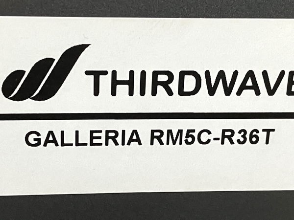 【動作保証】Thirdwave GALLERIA RM5C-R36T デスクトップパソコン i5-13400 16GB SSD 1TB RTX 3060 Ti Win11 中古 M8675947の画像9