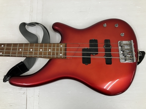 【動作保証】Greco Phoenix エレキベース 赤 ストラップ付き グレコ 楽器 中古 O8758513の画像4