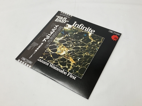 渡辺香津美ファースト Infinite ETJ-60001 国内再発盤 帯あり ジャズ LPレコード 中古 W8741136の画像1