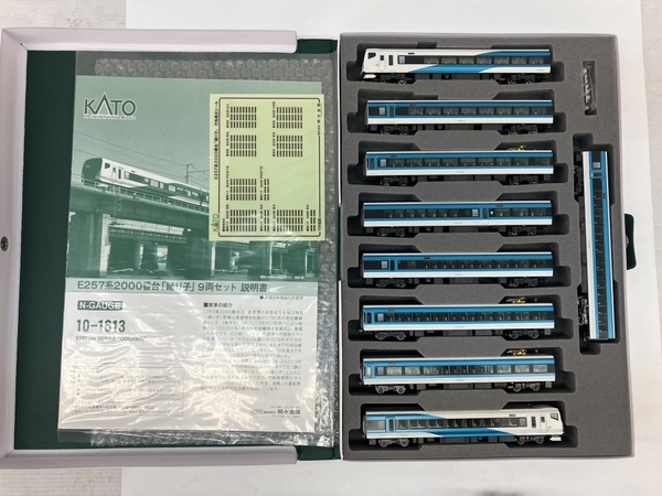 【動作保証】KATO 10-1613 10-1614 E257系 2000番台 2500番台 踊り子 9両 5両 計14両 セット Nゲージ 鉄道模型 中古 良好 C8780692の画像3