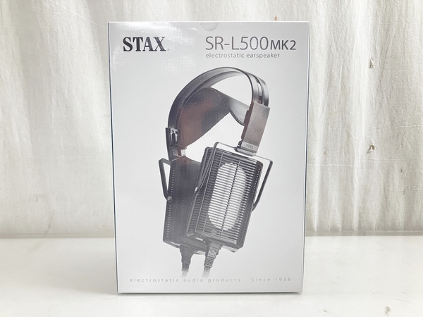 【動作保証】STAX SR-L500 MK2 イヤースピーカー スタンド カバー付き オーディオ 中古 良好 W8776360の画像2