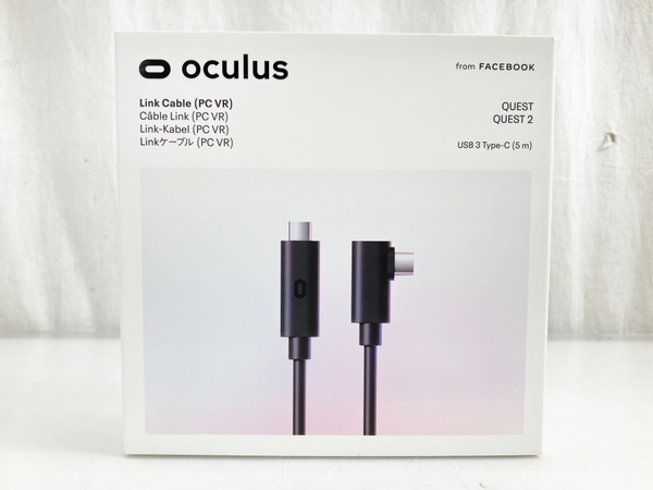 OCULUS Meta Quest Linkケーブル 5m USB 3 Type-Cケーブル VR アクセサリー 中古 W8784207の画像3