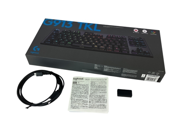 【動作保証】Logicool G913 TKL ゲーミング キーボード ロジクール PC周辺機器 中古 美品 N8781542の画像2