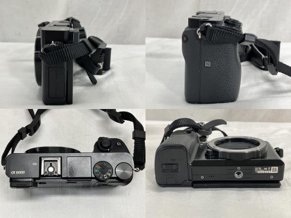 【動作保証】 SONY α6000 SELP1650 ミラーレス 一眼 レンズキット ブラック ソニー カメラ 中古 W8790735の画像4