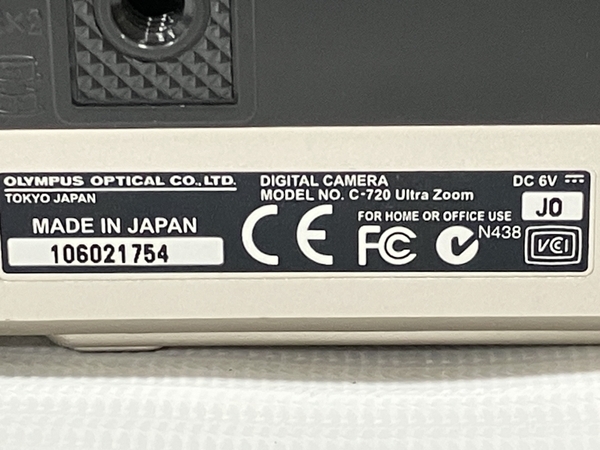 OLYMPUS オリンパス C-720 Ultra Zoom Camedia Optical 8x コンパクト デジタル カメラ ジャンク H8781235_画像4