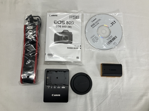 【動作保証】 Canon EOS 80D カメラ ボディ 一眼レフ キャノン 中古 W8723030の画像2