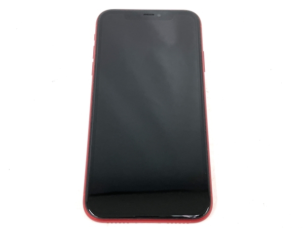 【動作保証】 Apple iPhone 11 MWM32J/A 128GB SIMロック有 (PRODUCT)RED スマートフォン スマホ ジャンク M8753446の画像1