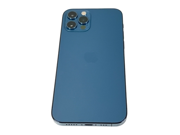 【動作保証】 Apple iPhone12 pro MGM83J/A スマートフォン 128GB 6.1インチ 74% パシフィックブルー SIMフリー 中古 美品 T8719162の画像1