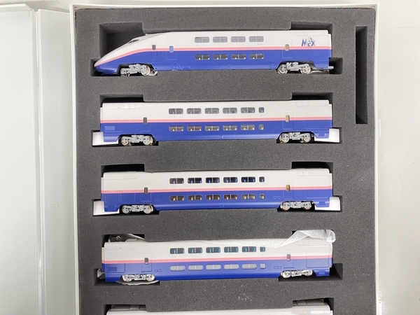 TOMIX 92274 JR E1系 上越新幹線 MAX 新塗装 増結セットA 6両セット 鉄道模型 Nゲージ ジャンク K8785789の画像9