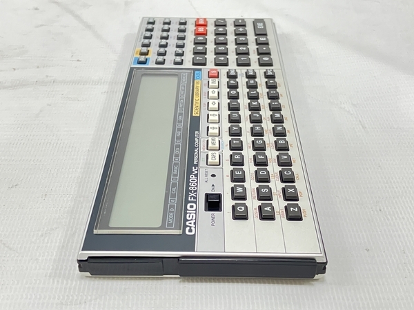 【動作保証】 CASIO カシオ FX-860Pvc ポケットコンピューター 関数電卓 マニュアル付き 計算 事務 家電 中古 H8781131の画像10