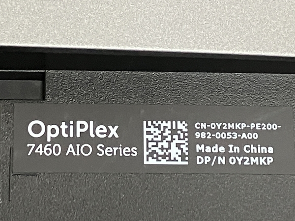 【動作保証】 Dell OptiPlex 一体型 パソコン 23.8型 7460 AIO i5-8500 8GB HDD 500GB Win11 訳有 M8773765の画像7