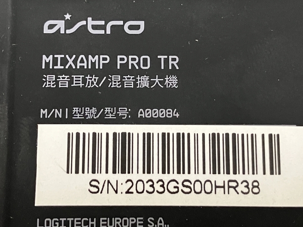 【動作保証】 Logicool astro MIXAMP PRO TR A00084 ロジクール ミックスアンプ PC周辺機器 本体のみ 中古 O8785838の画像3