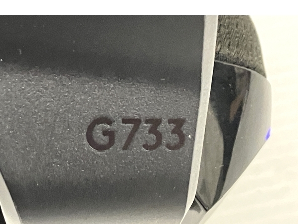 【動作保証】 Logicool G733-BK ワイヤレス ゲーミング ヘッドセット PC周辺機器 音響機器 ロジクール 中古 O8785373の画像8