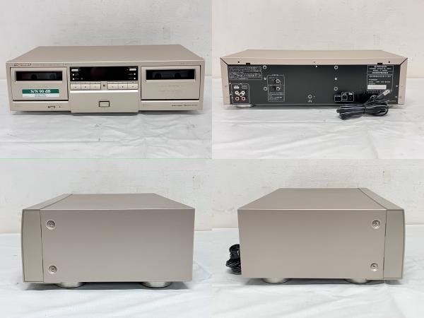 PIONEER T-WD5R カセット デッキ 音響 機器 オーディオ 趣味 ジャンク F8763670の画像3