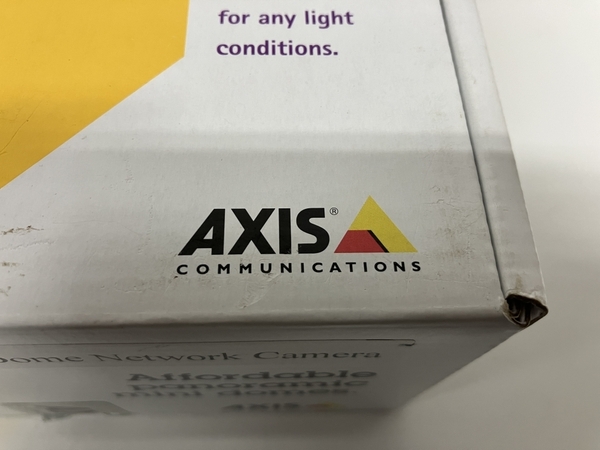 【動作保証】 AXIS M3058-PLVE ネットワークカメラ 360度 アクシス 防犯 セキュリティ 未使用 S8794527の画像4