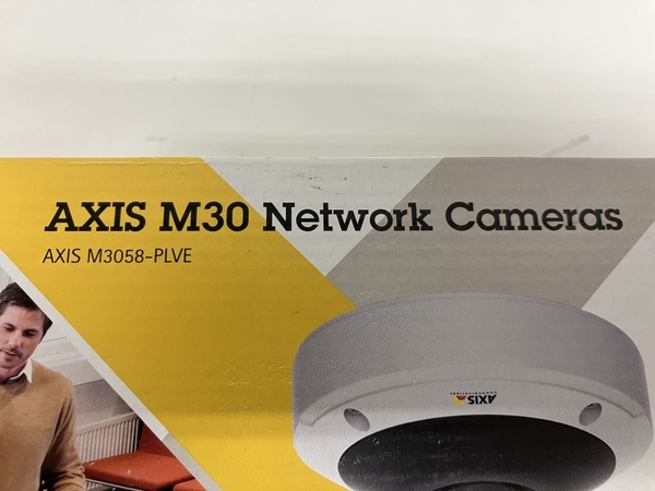 【動作保証】 AXIS M3058-PLVE ネットワークカメラ 360度 アクシス 防犯 セキュリティ 未使用 S8794527の画像3