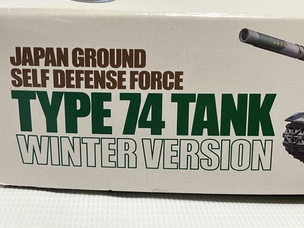 TAMIYA タミヤ ミニチュアシリーズ No.168 1/35 陸上自衛隊74式戦車 (冬期装備) プラモデル 未組立 未使用 H8784073の画像3
