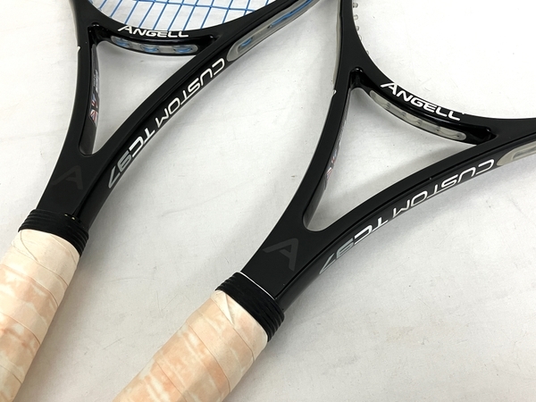 ANGELL CUSTOM TC97 硬式テニスラケット 2本セット アンジェル カスタム スポーツ用品 中古 T8753379の画像4
