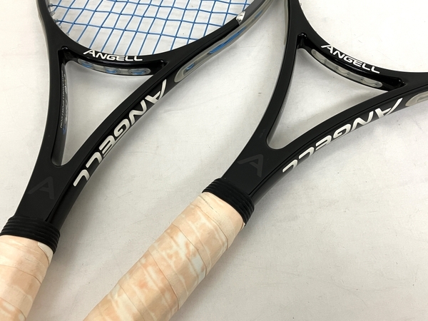 ANGELL CUSTOM TC97 硬式テニスラケット 2本セット アンジェル カスタム スポーツ用品 中古 T8753379の画像5