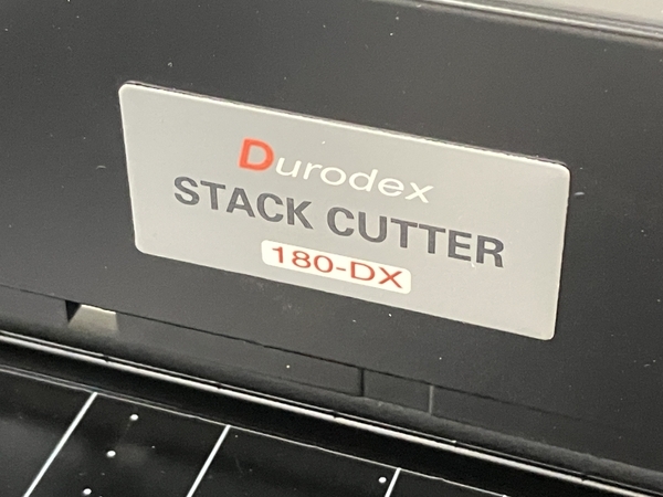 【動作保証】Durodex デューロックス 180DX Stack Cutter スタックカッター 手動裁断機 中古 N8764628の画像9