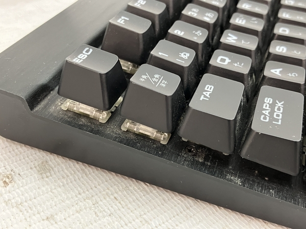 【動作保証】Corsair K65 RAPIDFIRE Compact Mechanical Keyboard ゲーミングキーボード USB 日本語 コルセア 中古 C8675305_画像9