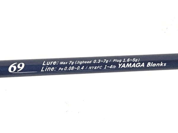 【動作保証】YAMAGA Blanks Blue Current BLC3-69 ロッド 釣り竿 釣具 ヤマガブランクス ブルーカレント 中古 F8744313の画像9