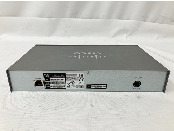 Cisco シスコ SG350-10MP マネージド スイッチ ネットワーク 周辺機器 ジャンク M8552487_画像4