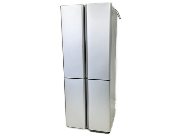 [ pickup limitation ] AQUA AQR-TZ42K refrigerator French door both opening 420L 2021 year made aqua used excellent direct W8555097