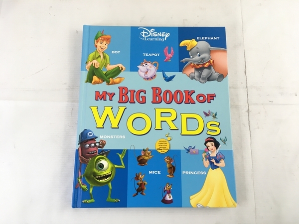 ワールドファミリー DWE ディズニー ワールドオブイングリッシュ MY BIG BOOK OF WORDS 英語教材 中古 N8631917の画像4