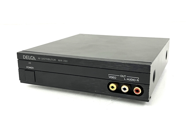 DELCA AVK-250 AVデストリビューター 4分配器 ジャンク T8665631_画像1