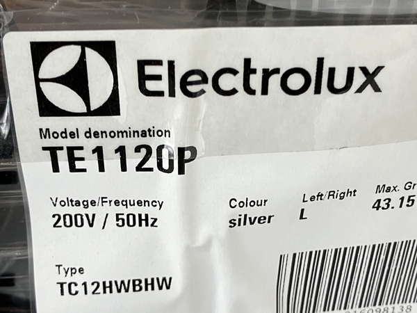 [ pickup limitation ]Electrolux electro Lux myPRO TE1120 6P dryer 8.0kg single phase 200V East Japan 50Hz consumer electronics unused direct S8546974